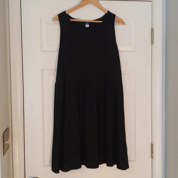 old navy slub knit dress Old Navy Waist-Defined Slub Knit Mini T-Shirt Dress in Sugar Poppy Women's XXL